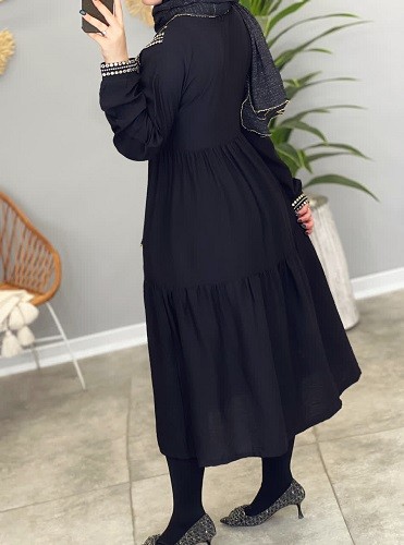 1277-پیراهن مزونی نیاز