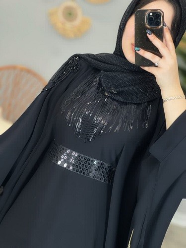 1279- عبایی مزونی درین