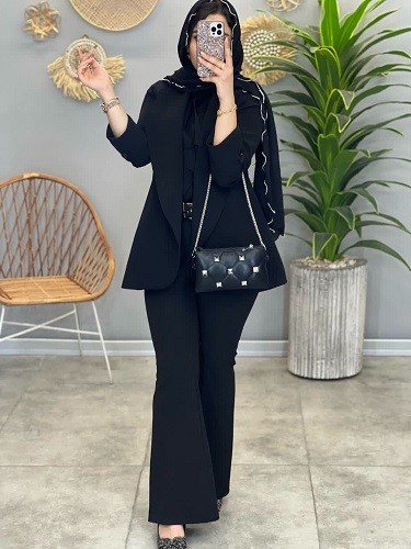 1412- کت مزونی شاهیکا