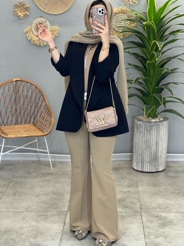 1412- کت مزونی شاهیکا