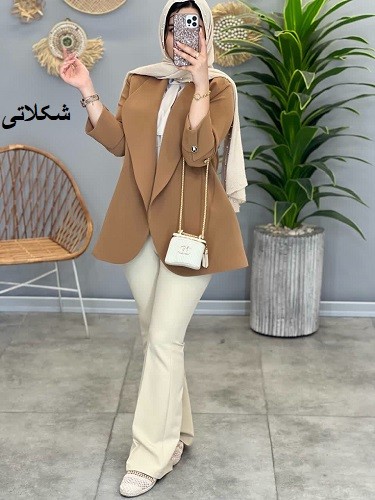 1412- کت مزونی شاهیکا