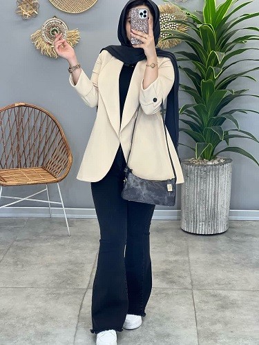 1412- کت مزونی شاهیکا