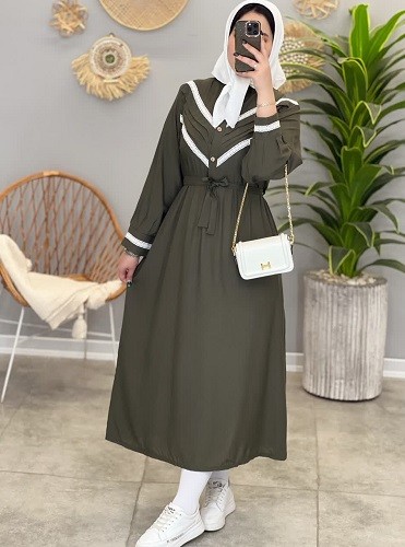 1282-پیراهن مزونی پروا