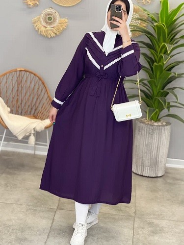 1282-پیراهن مزونی پروا