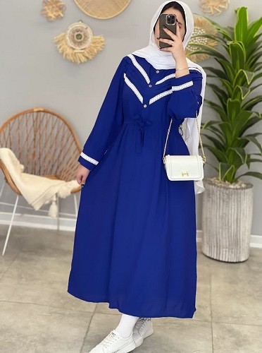 1282-پیراهن مزونی پروا