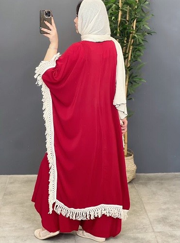 1283- ست مانتو شلوار گلاره