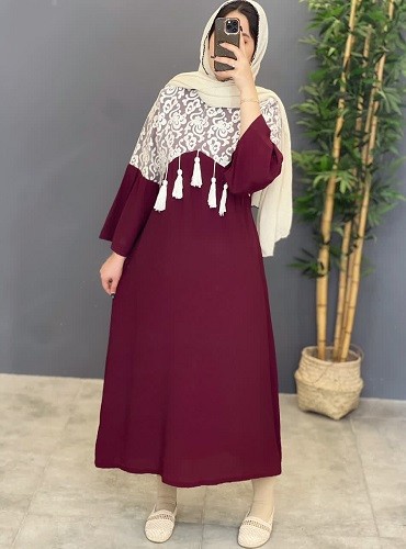 1286- پیراهن مزونی کیانا