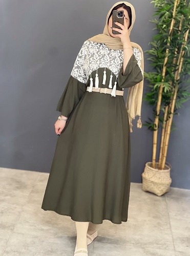 1286- پیراهن مزونی کیانا