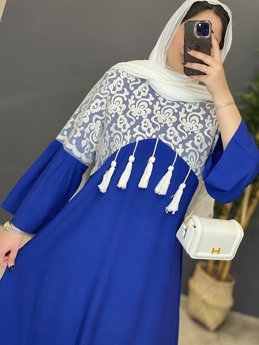 1286- پیراهن مزونی کیانا