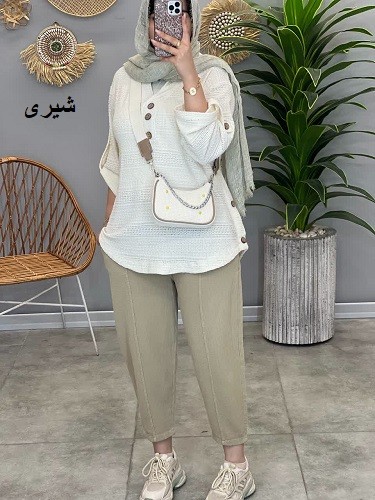 1290-مانتو شومیزی مراکشی دالیا