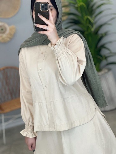 1299-شومیز و دامن ترنم