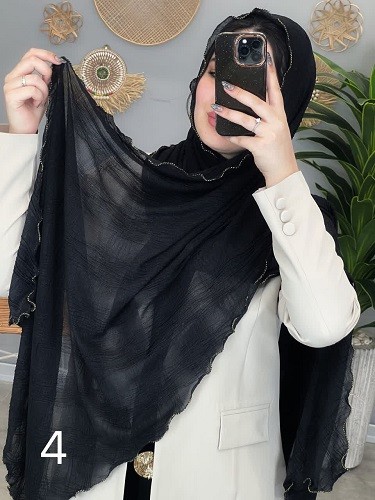 0254-شال شنی عروسکی