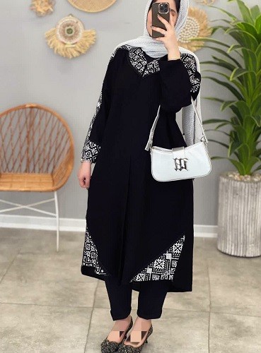 1310-مانتو مزونی آیلار (ویژه محرم)