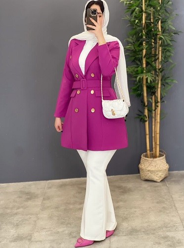 1317- کت مزونی نهال