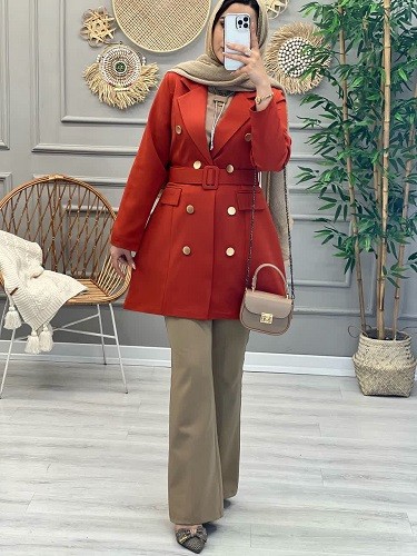 1317- کت مزونی نهال