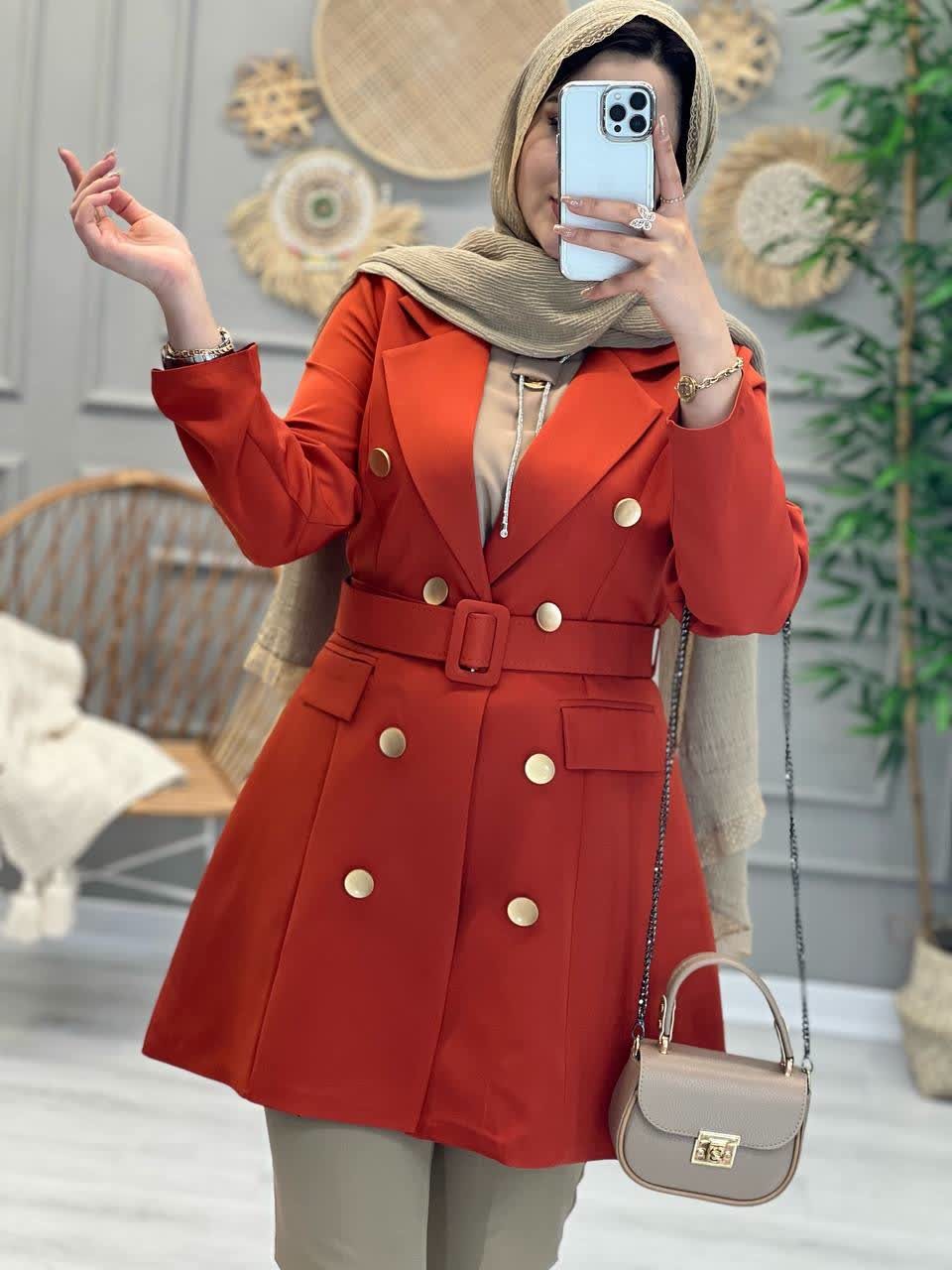 1317- کت مزونی نهال