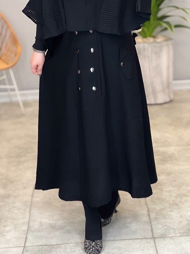 1322-ست شومیز دامن آدرین