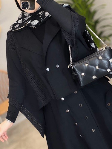 1322-ست شومیز دامن آدرین