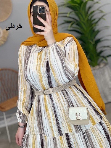 1381-پیراهن مزونی شاهیکا