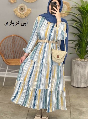 1381-پیراهن مزونی شاهیکا