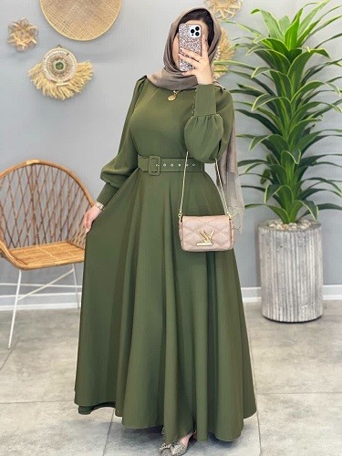 1332- پیراهن مزونی طلا