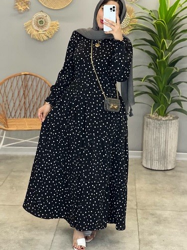 1336-پیراهن مزونی پاریس