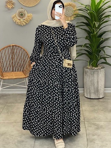 1336-پیراهن مزونی پاریس