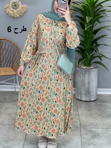 1341-مانتو پیراهنی پلیسه