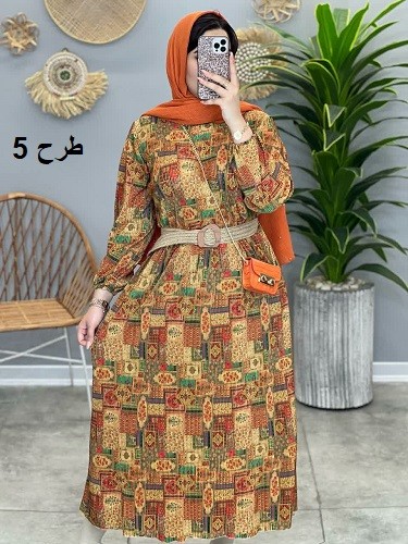 1341-مانتو پیراهنی پلیسه