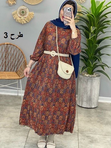 1341-مانتو پیراهنی پلیسه