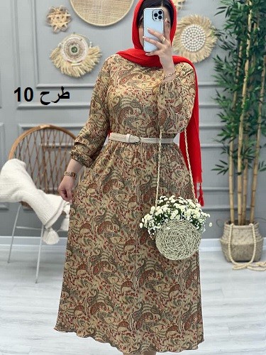 1341-مانتو پیراهنی پلیسه