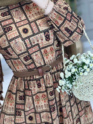 1341- کمربند کنفی رنگبندی