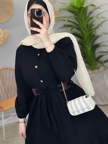 1344-مانتو مزونی ارکیده