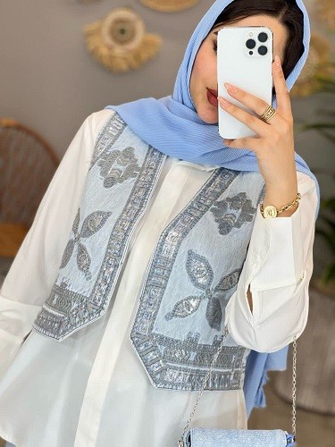 1347- وست جین گلدوزی