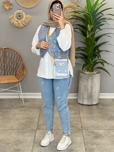 1347- وست جین گلدوزی