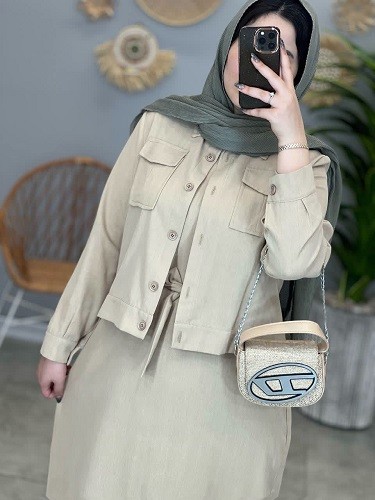 1353- کت و سارافون لینن