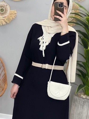 1358- کفتان یقه منگوله