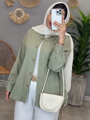 1365- مانتو اسپرت سایان