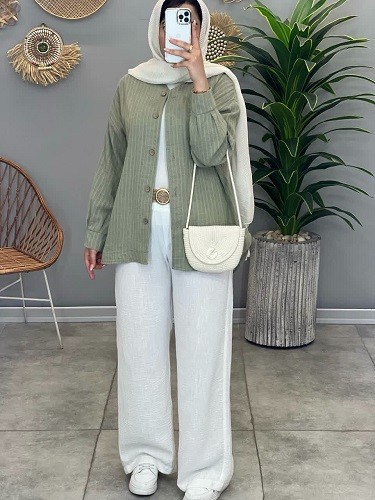 1365- مانتو اسپرت سایان