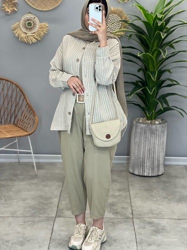 1365- مانتو اسپرت سایان