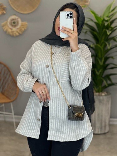 1365- مانتو اسپرت سایان