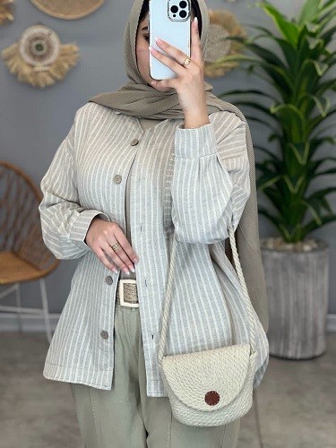 1365- مانتو اسپرت سایان