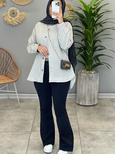 1365- مانتو اسپرت سایان