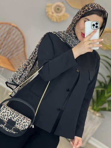 1367- کت مزونی روشا