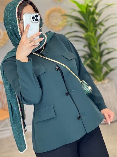 1367- کت مزونی روشا