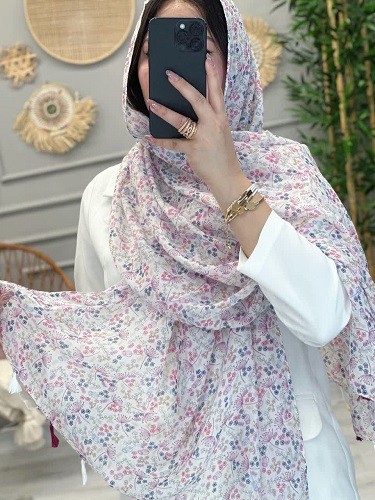 0257-شال طرحدار ژابیز