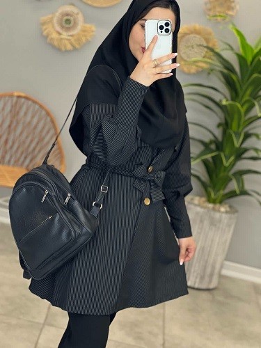 1372-مانتو دانشجویی تینا