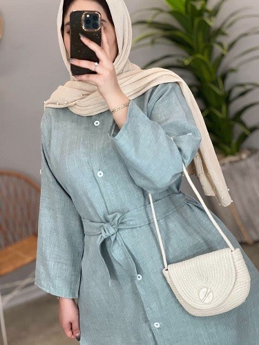 1378- مانتو مزونی آدرینا