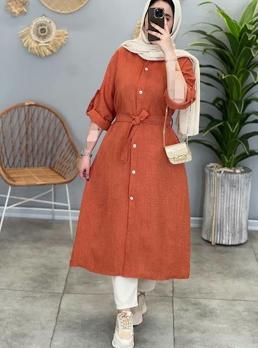 1378- مانتو مزونی آدرینا