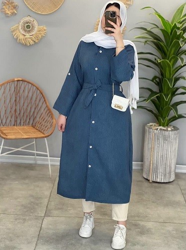 1378- مانتو مزونی آدرینا